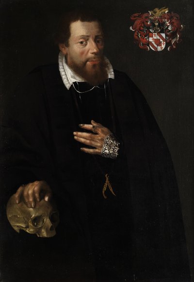 Portrett av en herre. av Unbekannt Unbekannt